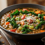 Italian Lentil Soup With Kale