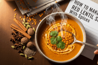 How To Make Red Lentil Soup With Spices