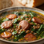 Lentil Soup With Sausage And Greens