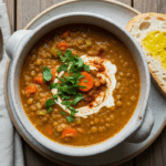 Homemade Creamy Lentil Soup