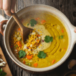 Cooking Yellow Lentil Soup