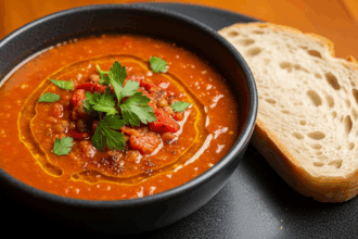 Tomato Red Pepper Lentil Soup