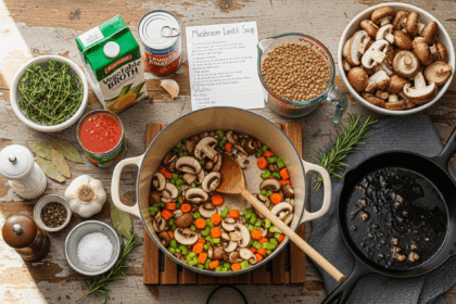 How To Make Mushroom Lentil Soup