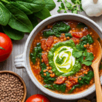 How To Make Tomato Spinach Lentil Soup