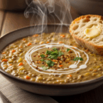 Creamy Lentil Soup Dinner