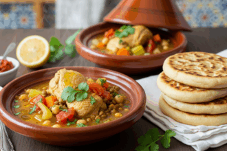 Moroccan Chicken Lentil Soup Recipe