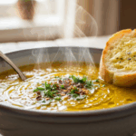 Simple Golden Lentil Soup