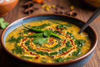 Spinach Lentil Soup Indian