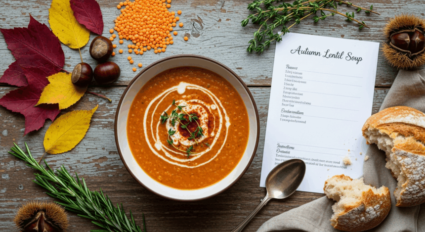 Autumn Lentil Soup Recipe