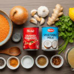 Curry Lentil Soup Recipe Ingredients