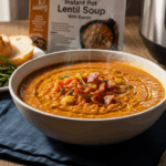 Instant Pot Lentil Soup Recipe With Bacon