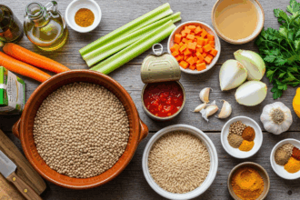 How To Make Lentil Soup With Brown Rice