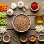 Homemade Lentil Soup Ingredients