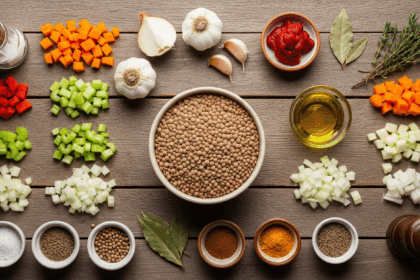 Homemade Lentil Soup Ingredients