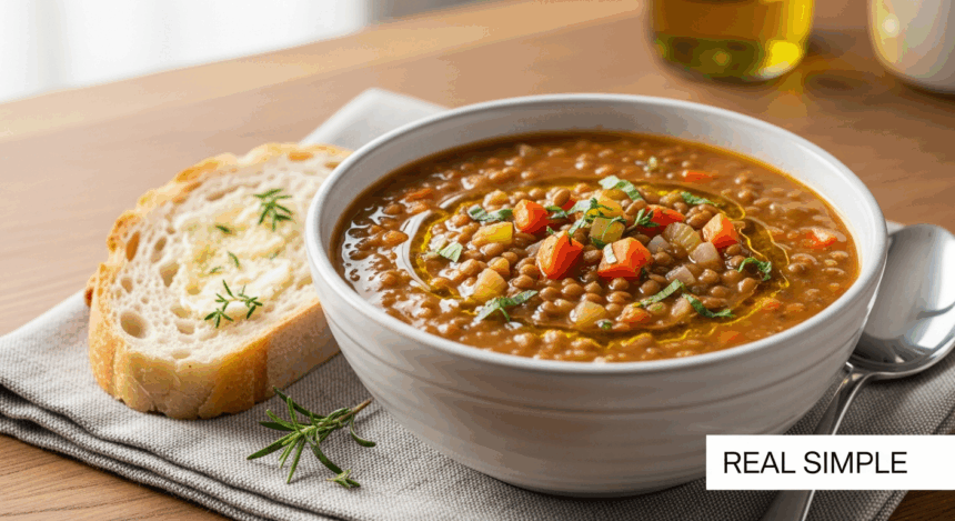 Real Simple Lentil Soup Recipe