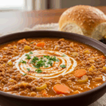 Creamy Vegan Instant Pot Lentil Soup