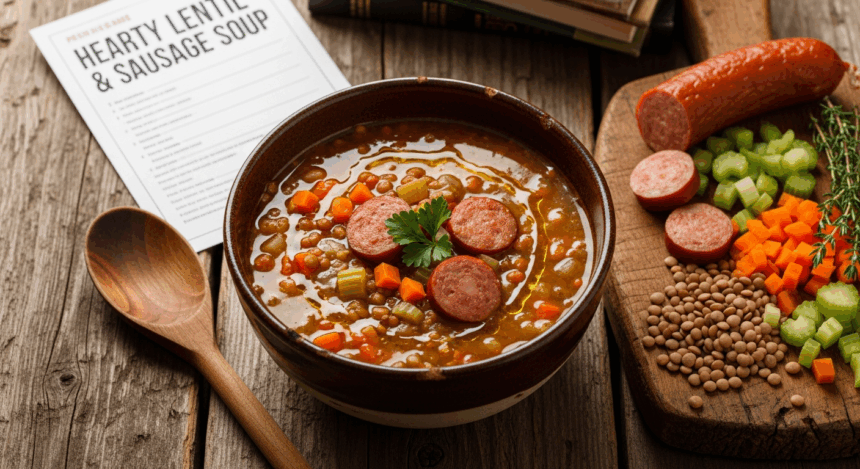 How To Make Lentil Soup With Sausage