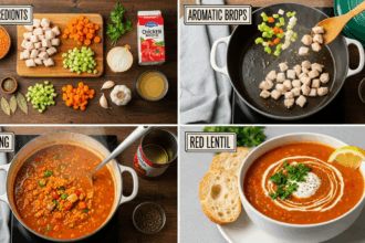 How To Make Red Lentil Chicken Soup