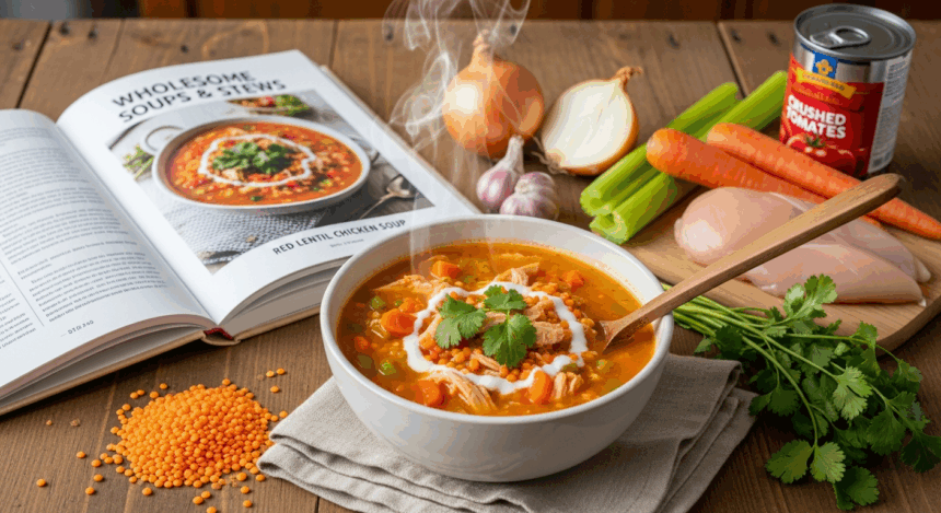 How To Make Red Lentil Chicken Soup