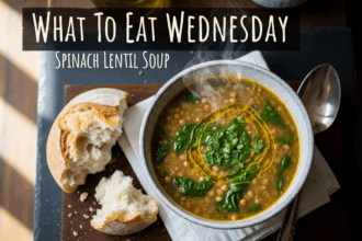 What To Eat Wednesday - Spinach Lentil Soup