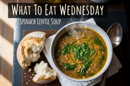 What To Eat Wednesday - Spinach Lentil Soup