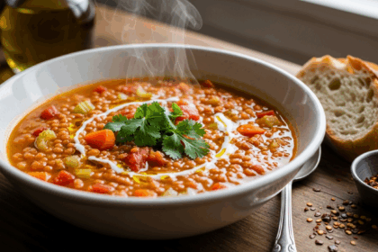 Nondairy Lentil Soup