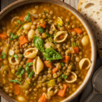 Vegan Lentil Soup With Pasta