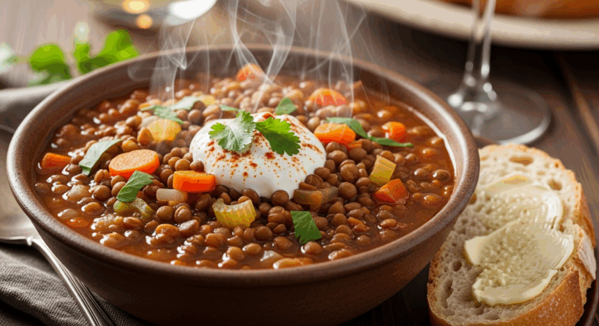 Easy Lentil Soup For Dinner