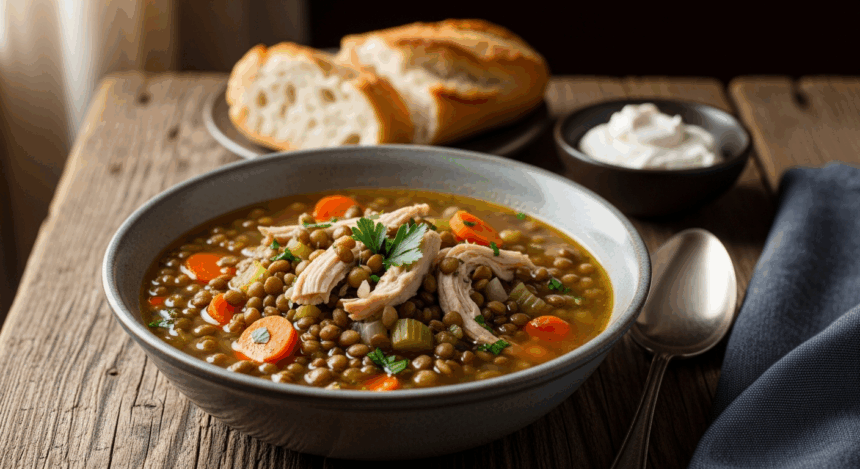 French Lentil Soup Recipe With Chicken