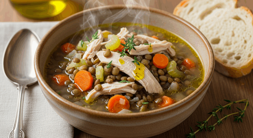French Lentil Soup Recipe With Chicken