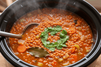 Healthy Red Lentil Soup Crockpot