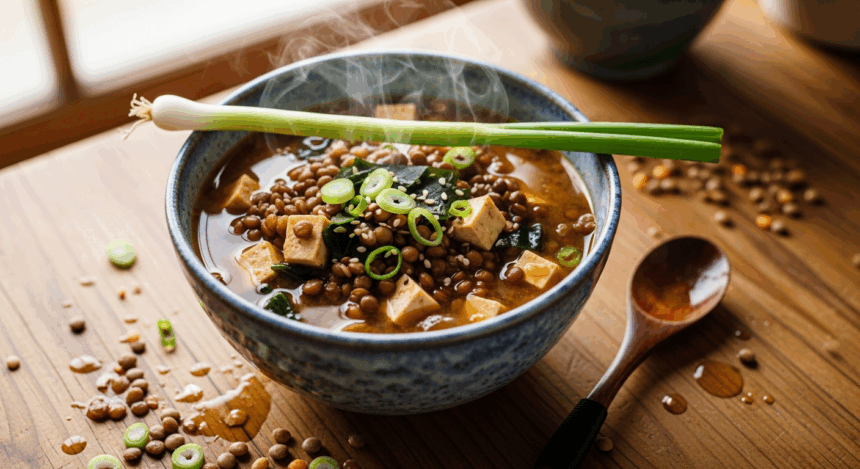 Lentil Miso Soup