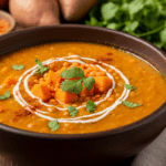Sweet Potato And Red Lentil Soup