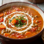 Tomato Carrot Lentil Soup