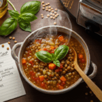 Italian Lentil Soup Recipe Slow Cooker