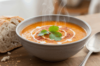 30 Minute Red Lentil Soup