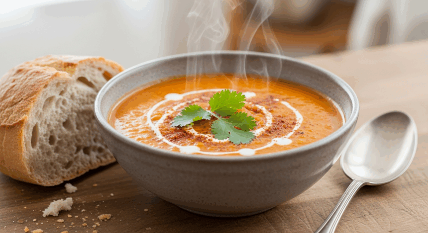 30 Minute Red Lentil Soup