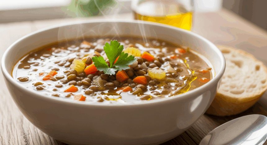 Easy Homemade Lentil Soup