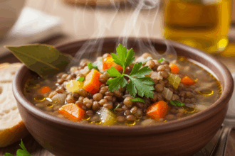 Quick Vegan Lentil Soup