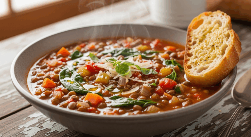 Hearty Italian Lentil Soup