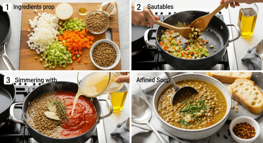 How To Make Green Lentil Soup