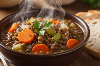 Hearty Vegetarian Lentil Soup