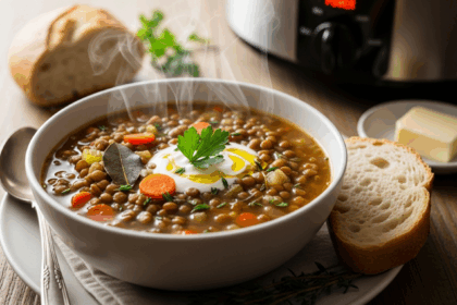 Best Slow Cooker Lentil Soup