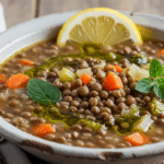 Vegan Greek Lentil Soup