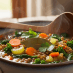 Crockpot Detox Lentil Soup