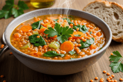 Healthy Vegan Lentil Soup