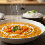 Curried Carrot Lentil Soup