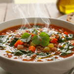 Vegan Lentil Spinach Soup