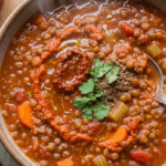 Vegan Moroccan Lentil Soup