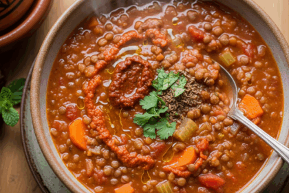 Vegan Moroccan Lentil Soup